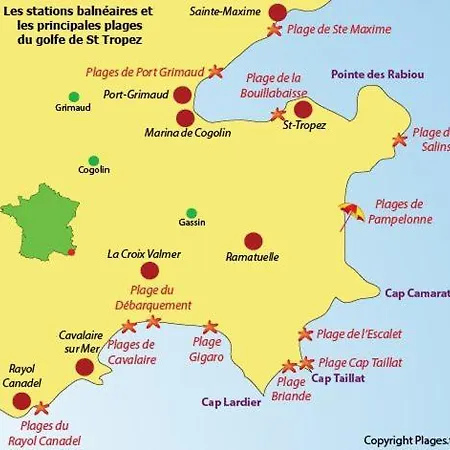Maison Elegante & Cozy, 5mn Des Plages & St Tropez Casa de Férias *
